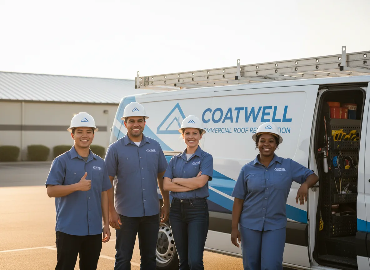 Commercial roof coating company in Eden Valley, MN